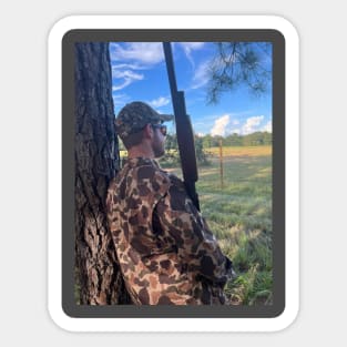 Dove hunt Sticker